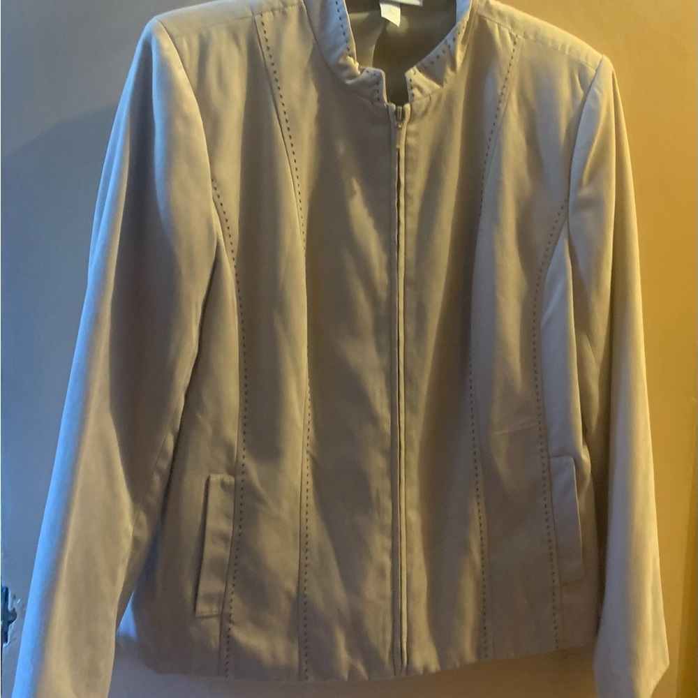 Dressbarn Sued Jacket